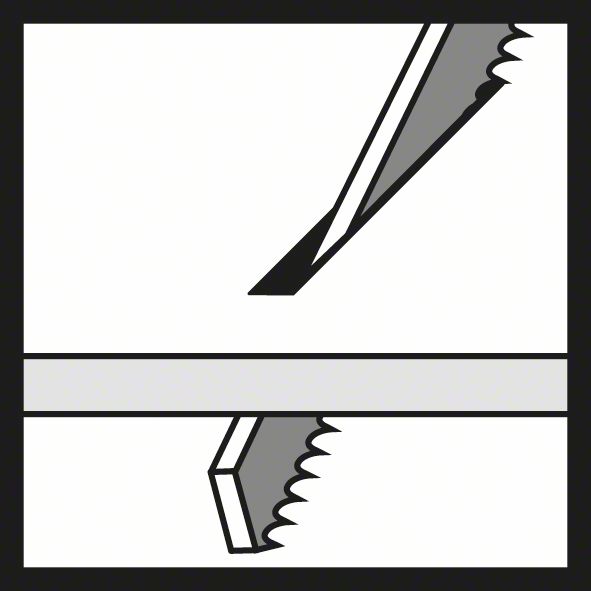 Пильное полотно Bosch S 611 DF Heavy for Wood and Metal